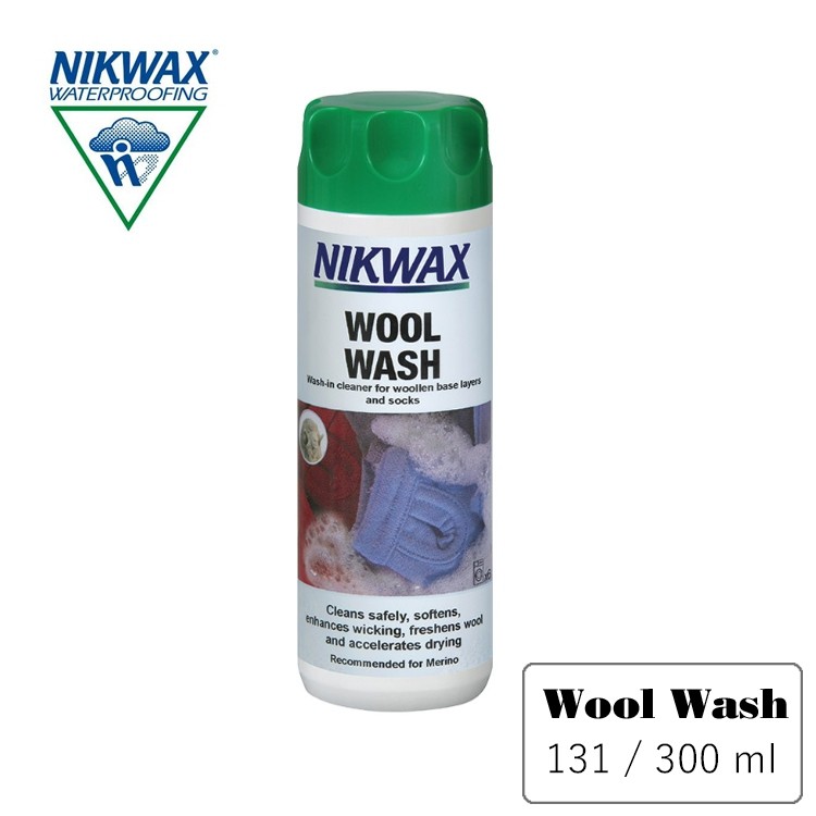 NIKWAX 羊毛織品清洗劑 131 (20II) 《300ml》 / LOWDEN (美麗諾羊毛、機能洗劑、洗衣劑)