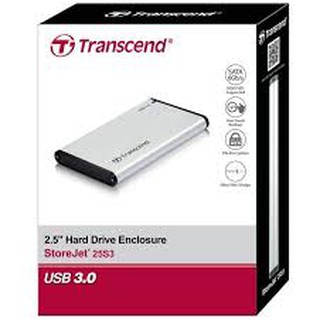 創見 Transcend 2.5吋 USB3. 0 SATA 硬碟外接盒 25S3