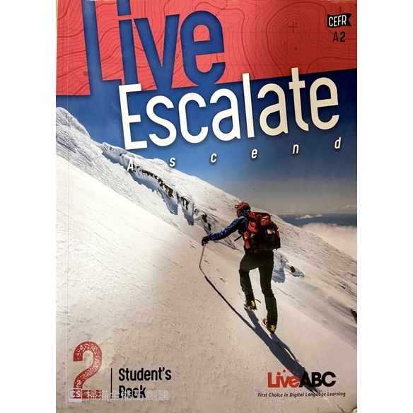 Live Escalate Acend英文書籍