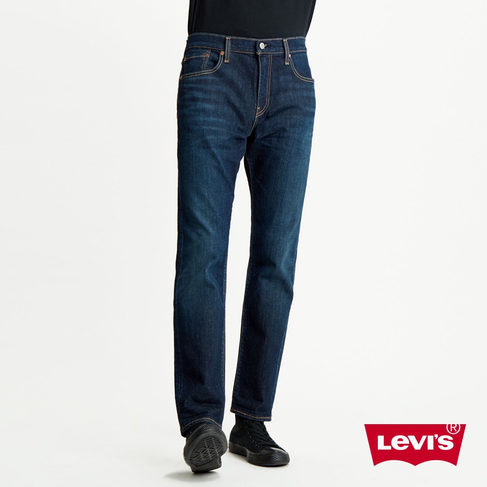 Levis 502上寬下窄舒適窄管牛仔褲 / 精工原色水洗 / 彈性布料 男 29507-0548 熱賣單品