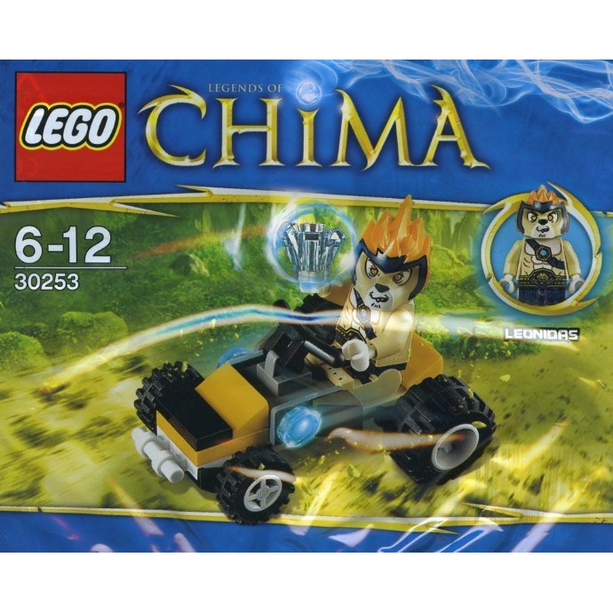 【積木樂園】LEGO 樂高 CHIMA 神獸傳奇系列 30253 Leonidas' Jungle Dragst