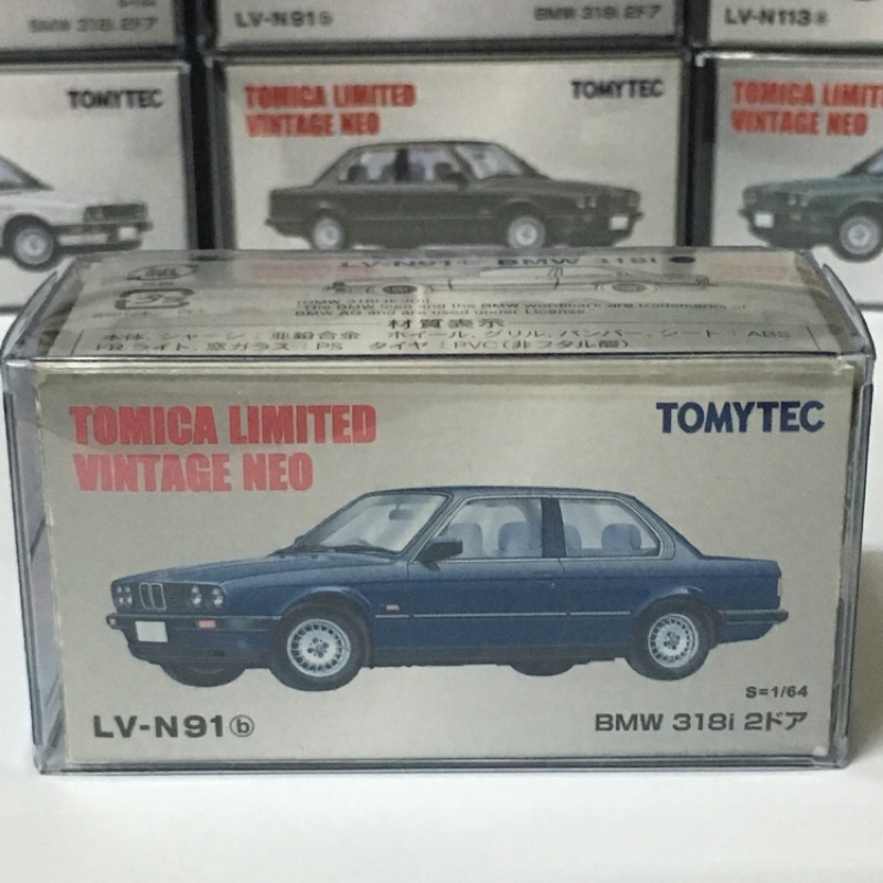 TOMICA LIMITED VINTAGE NEO LV-N91b BMW318i E30 TOMYTEC