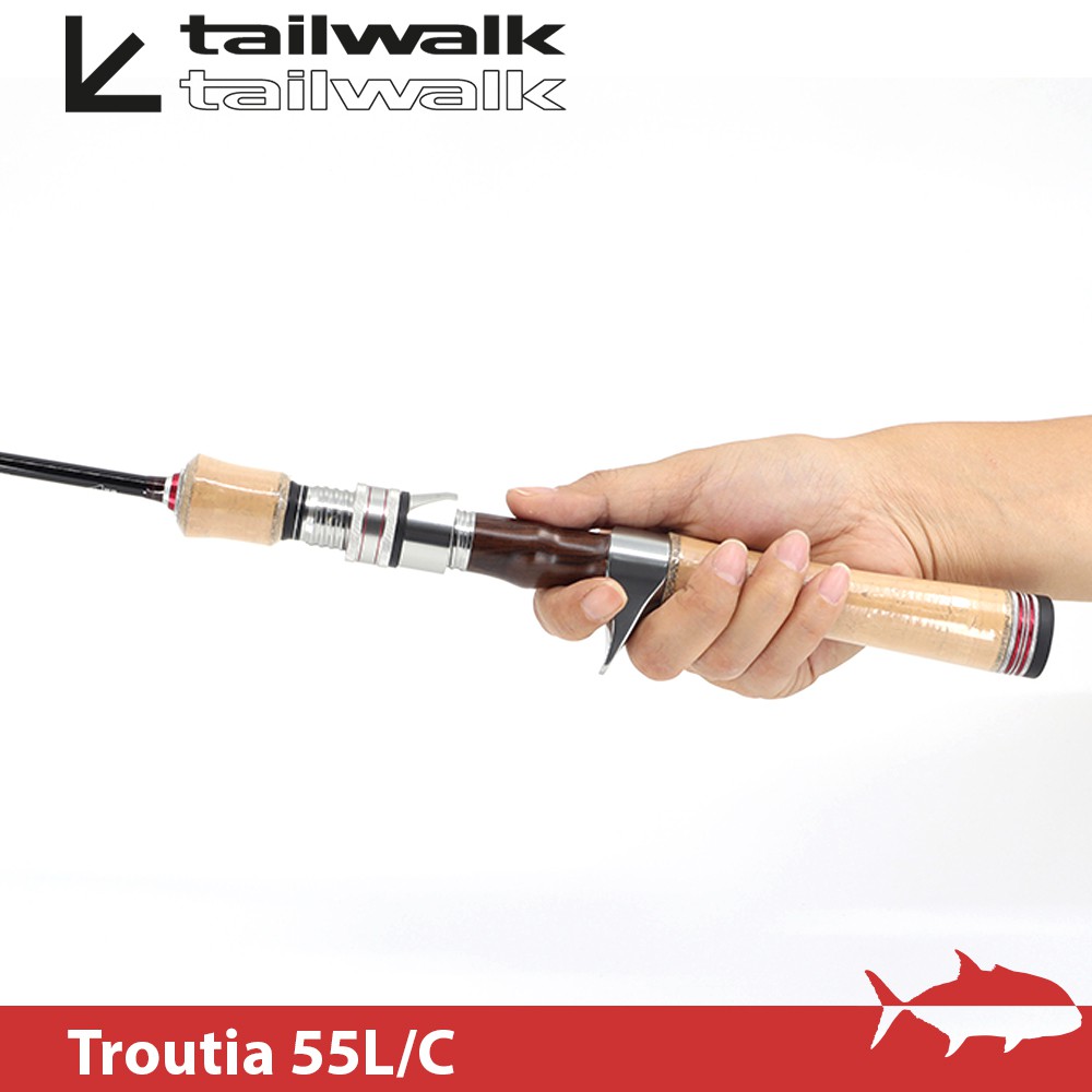 【搏漁所釣具】 tailwalk 55L/C Troutia 鱒魚竿 淡水路亞竿 溪流 槍柄 微拋竿 1年免責