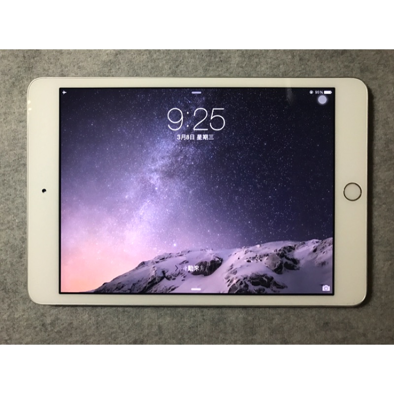 iPad mini3 16g銀色 九成新✌️️有使用影片 保存良好