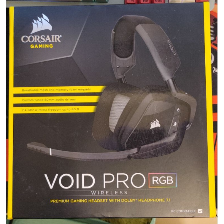 CORSAIR Void Pro RGB Wireless 無線電競耳機