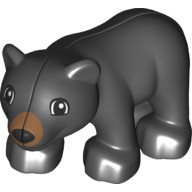 Lego 樂高 得寶 DUPLO 10584 黑色 動物 森林動物 黑熊 小熊 小黑熊 6094105
