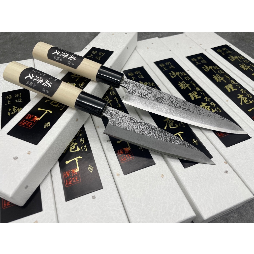 売れ筋商品 黒檀白水牛銀 堺實光 上作 刺身 柳刃 包丁 白二鋼 尺一