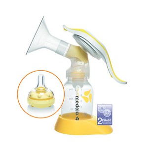 美樂雙階段手動吸乳器(近全新 使用不到10次)(送Calma母乳專用哺乳器)(近全新)(二手)