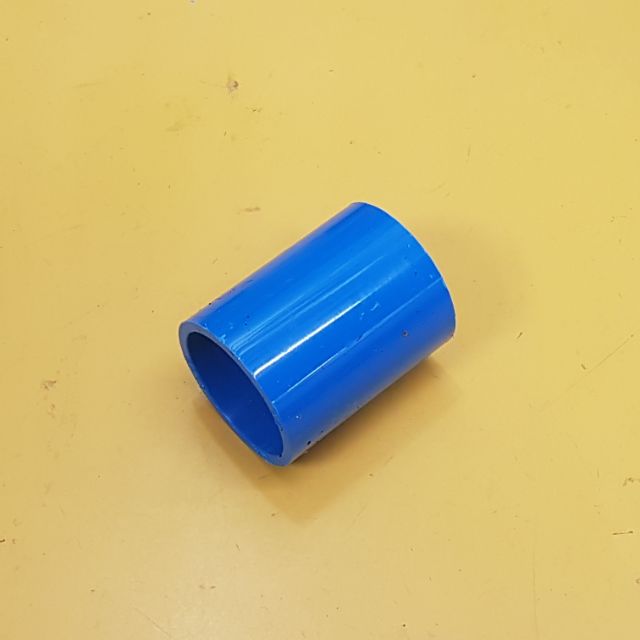 【大頭園藝資材】藍色 32mm PVC 水管直接頭 水管接頭