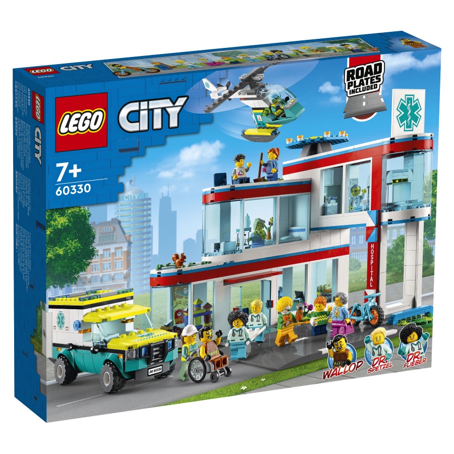 LEGO樂高城市系列 城市醫院 60330 ToysRUs玩具反斗城