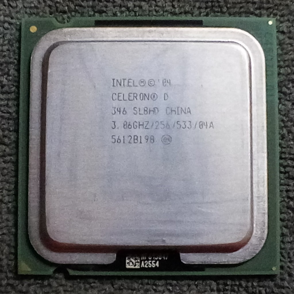 Celeron D 346 - LGA775 - 良品一顆