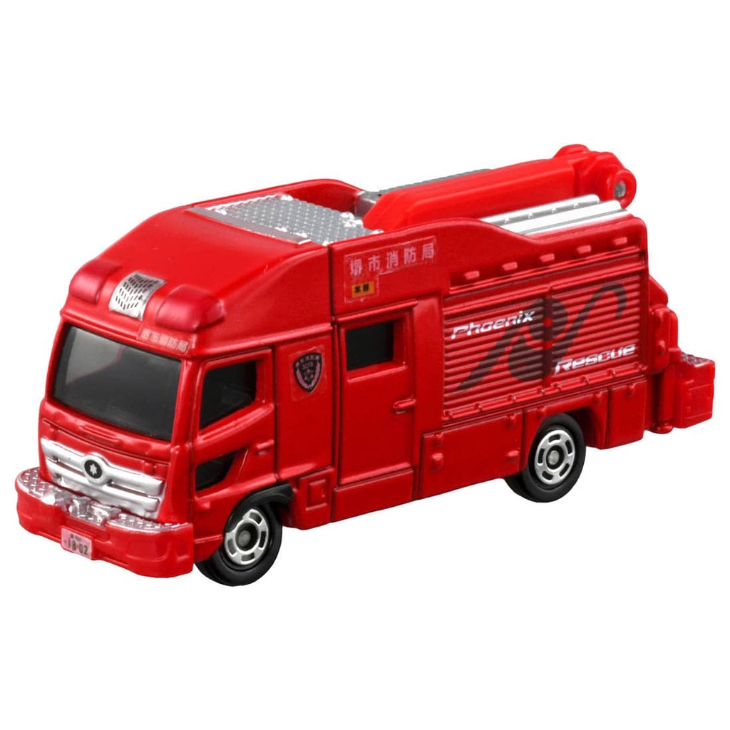 美國媽咪 Tomica 合金車no 32 堺市消防車特別高度救助工作車消防車takara Tomy 多美小汽車 蝦皮購物