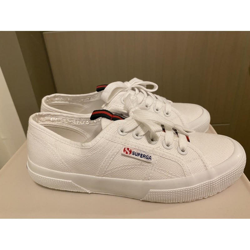 「全新」SUPERGA 韓國購入:: 尺寸36 :: 最百搭小白鞋