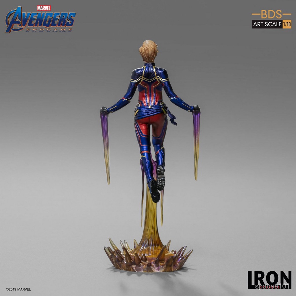 【現貨】 Iron Studios 1/10復仇者聯盟4 終局之戰 驚奇隊長 雕像