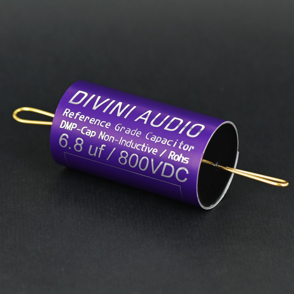 DIVINI AUDIO DMP 雙繞無感參考級電容 6.8uf /800V