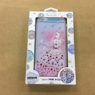 EVO CASE iphone 6s Plus 奧地利水晶彩繪防摔手機鑽殼(蝴蝶婚禮)