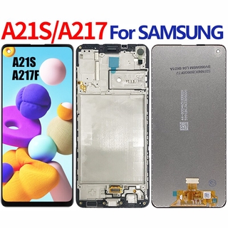 SAMSUNG 6.5 英寸原裝 LCD 適用於三星 Galaxy A21S A217F A217F/DS LCD 顯示