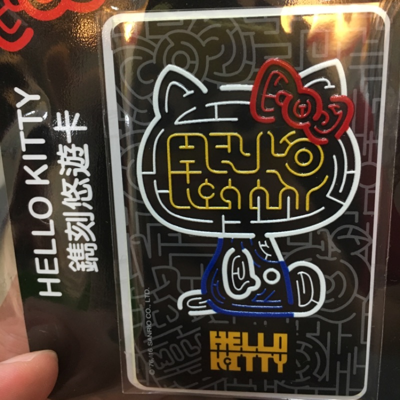 HELLO KITTY鐫刻悠遊卡