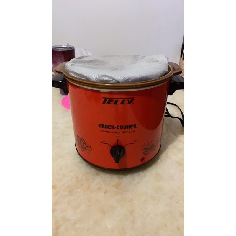 TELLY電子陶瓷陶器燉鍋 （使用3次，捷運奇岩站，可檢視實品）