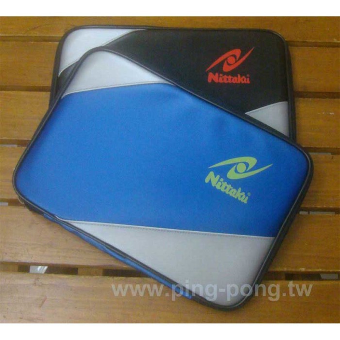 【雙兵桌球】~桌球拍袋~ Nittaku Standard Case 絲紋面桌拍袋