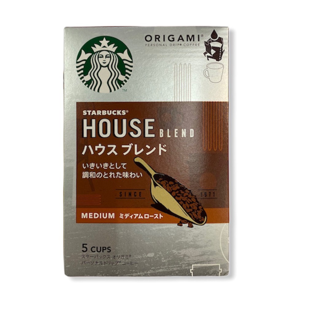 Starbucks HOUSE特調濾泡式咖啡 5份入