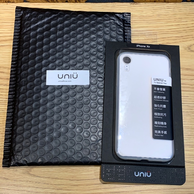 IphoneXR UNIU Si 透明矽膠 保護殼