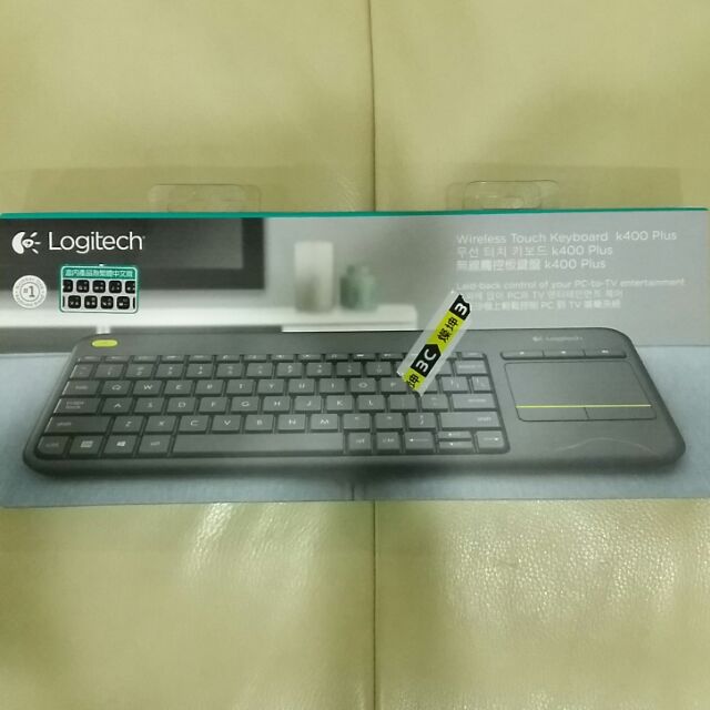 Logitech 無線觸控板鍵盤 K400 Plus