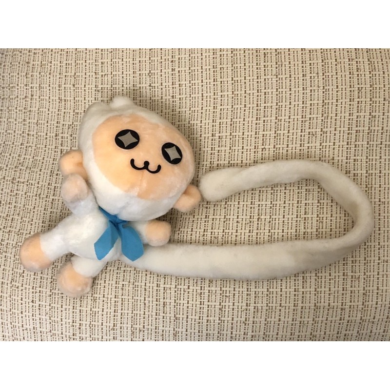 現貨🐒可愛的絨毛Pinky猴子娃娃/白色猴子/長尾巴猴子/Pinky口含錠/Pinky軟糖🐒