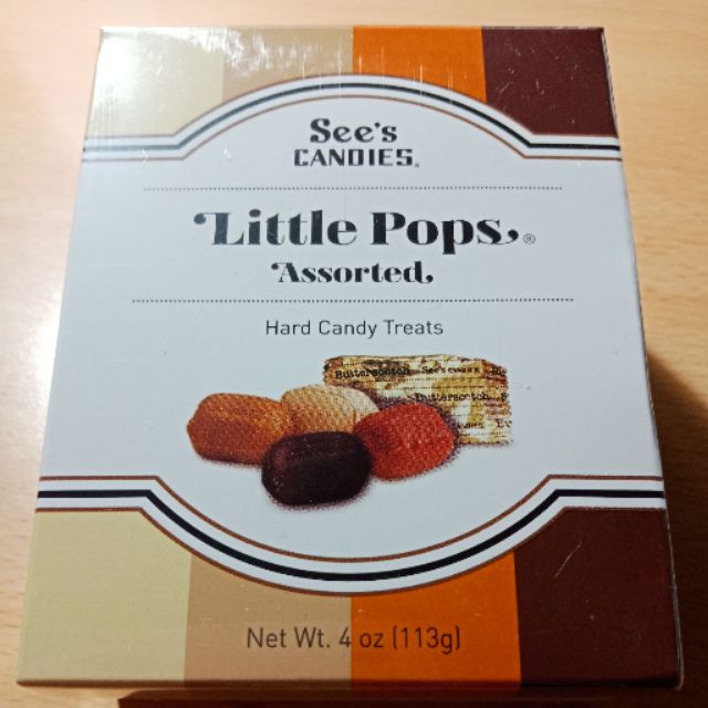 [現貨]See's CANDIES little Pops糖