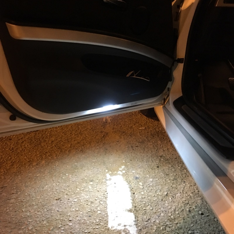 [橋下逛逛] BMW LED 車門 迎賓燈 高亮白 E60 E90 E92 E70 F30 F10