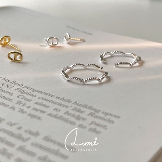 [ALUMI] 浪花刻紋細戒｜S925純銀 波浪 刻紋 開口戒 戒指 飾品 線戒 銀戒 純銀戒指