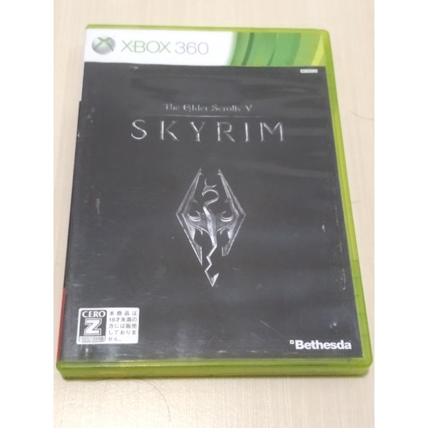XBOX360 上古卷軸5 無界天際  日版  Skyrim