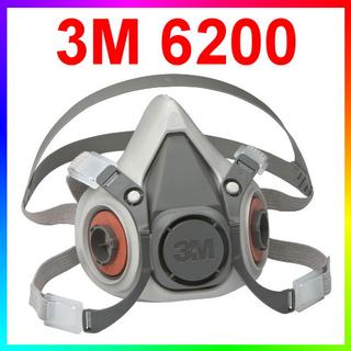 {CF舖}【附發票】3M 6200雙罐半罩式防毒面具(防毒面具口罩) (另有5N11濾棉 6003濾罐 501濾蓋)