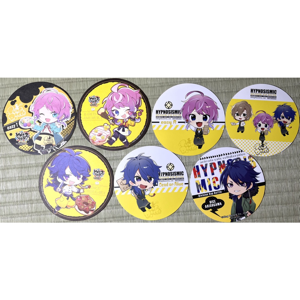 催眠麥克風 卡片 Fling Posse 飴村乱数 夢野幻太郎 有栖川帝統 全新 日本直送