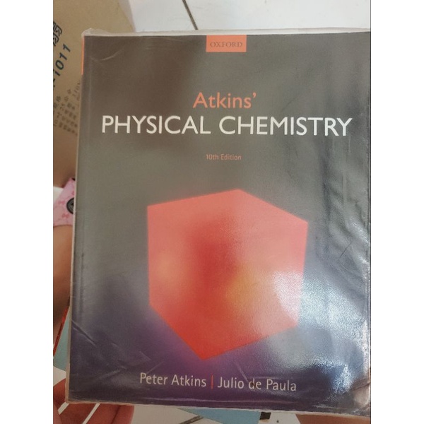 原文 物理化學 OXFORD Atkins'PHYSICAL CHEMISTRY
10th Edition