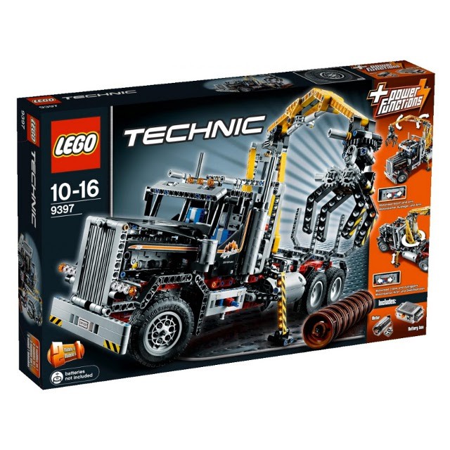 【假日車庫樂高-TN】 9397 科技系列 Lego Logging Truck(郵)