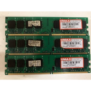 UMAX 1G DDR2 PC5300 CL5.0記憶體