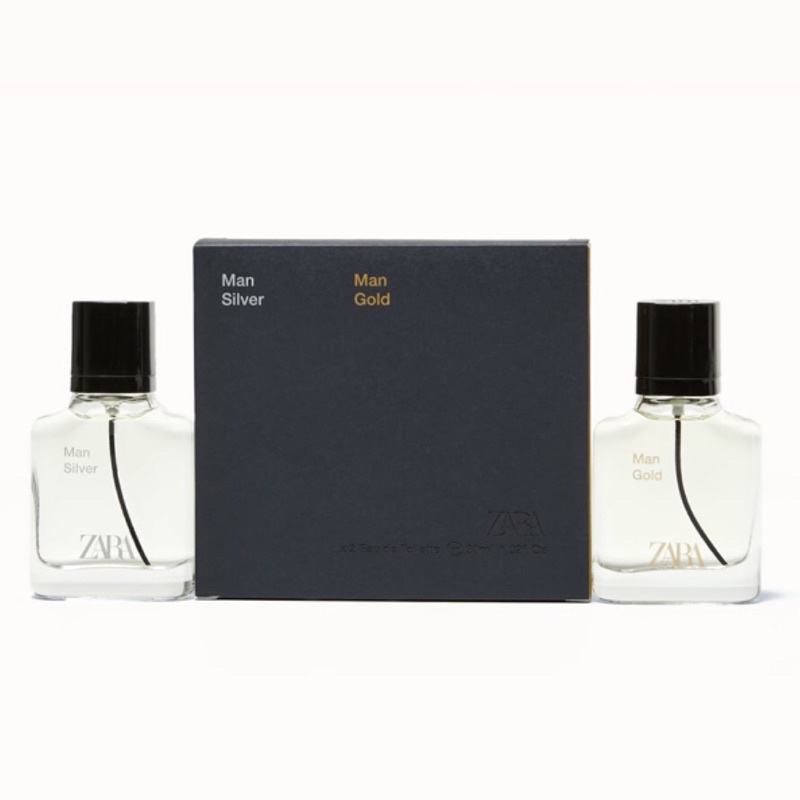 Zara Man 淡香水 男性香水 香氛 男香 男士香水 30ml 2 Man Silver Man Gold 蝦皮購物