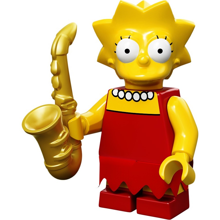 [熊老大] 71005 LEGO SIMPSONS  minifigures #4 Lisa Simpson