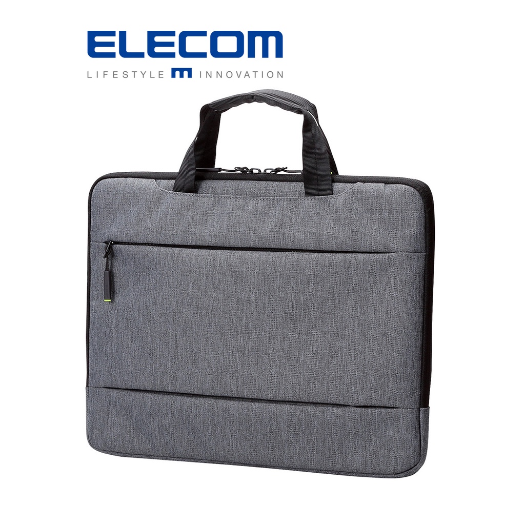 【日本ELECOM】 輕便型筆電收納包13.3吋 灰