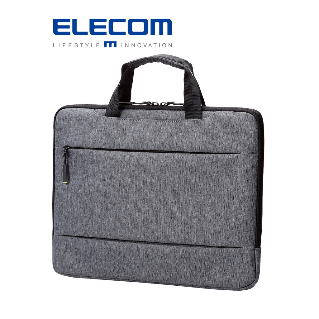 【日本ELECOM】 輕便型筆電收納包13.3吋 灰