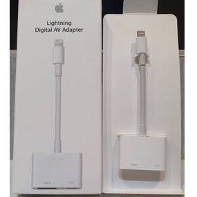 Apple 原廠 數位影音轉接器 Lightning  AV轉接 iPhone 轉接HDMI 蘋果投影線