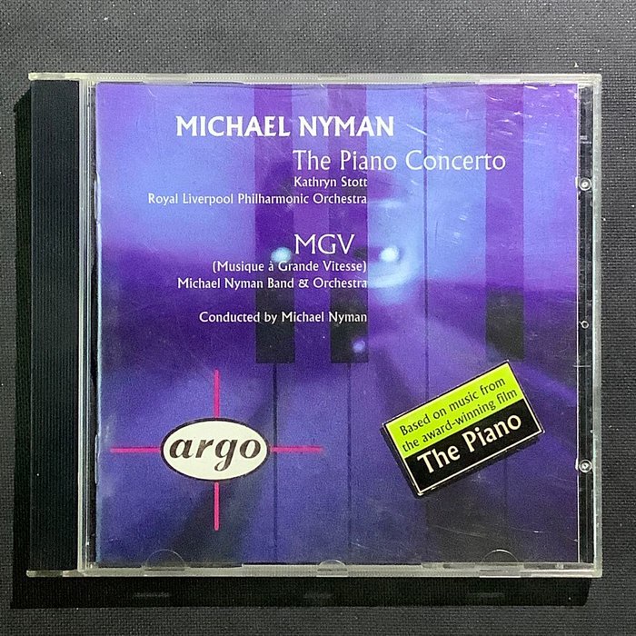 Michael Nyman麥可尼曼鋼琴協奏曲/電影「鋼琴師和她的情人」主題鋼琴協奏曲 1994年德國01版無ifpi