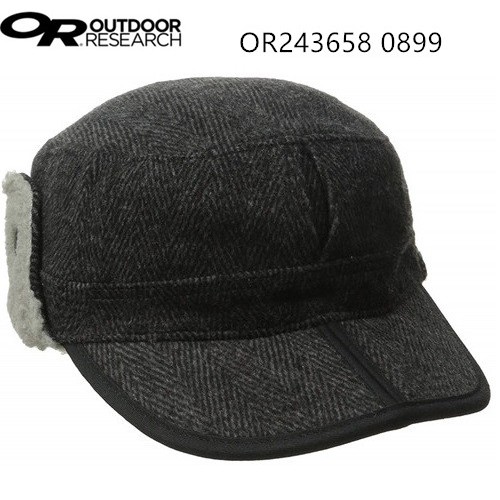 Outdoor Research木炭人字形 保暖鴨舌帽OR243658 0899 /遮耳帽/保暖帽/羊毛帽 【登山屋】