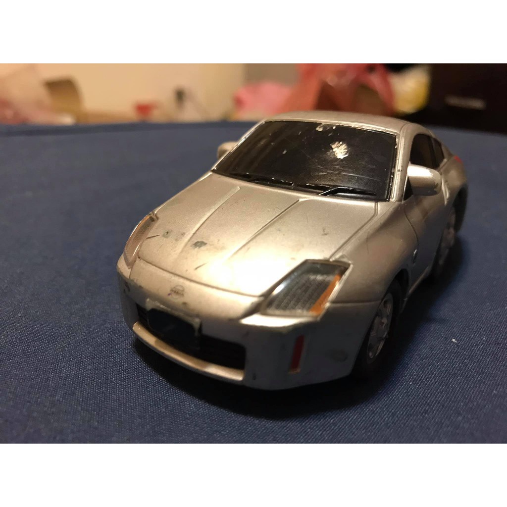 二手品 nissan 350z fairlady z Q版 二手 模型迴力車