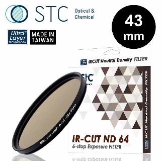 STC IR-CUT ND64 43mm 紅外線阻隔零色偏減光鏡 一年保固 台灣勝勢科技【鴻昌】