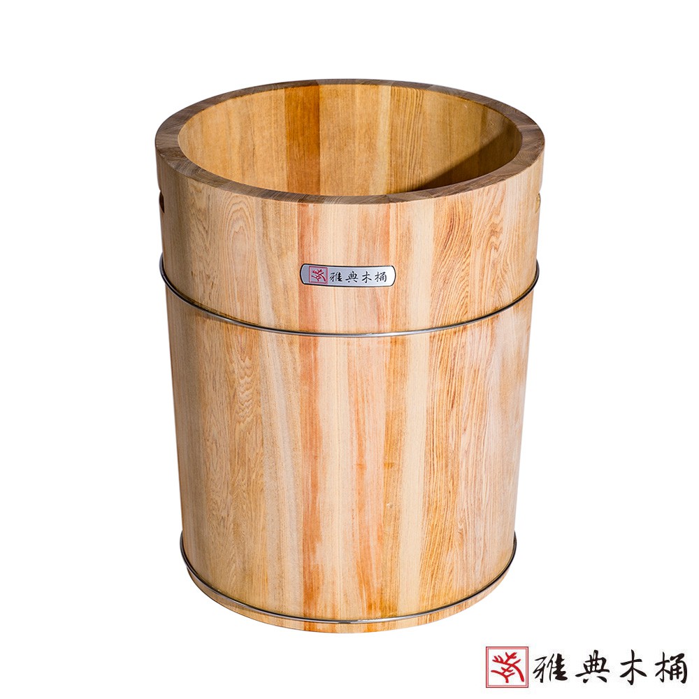 雅典木桶 天然無毒芬多精珍貴國寶級檜木高45cm 檜木泡腳桶 足木桶 蝦皮購物