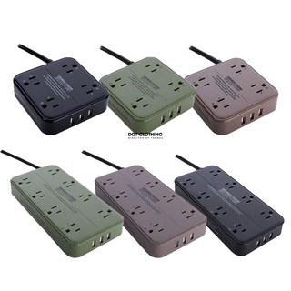 adamoutdoor 4座 8座 usb延長線 1.8m 充電 輕巧 四方型 方便攜帶 安全 野營 露營 dot聚點