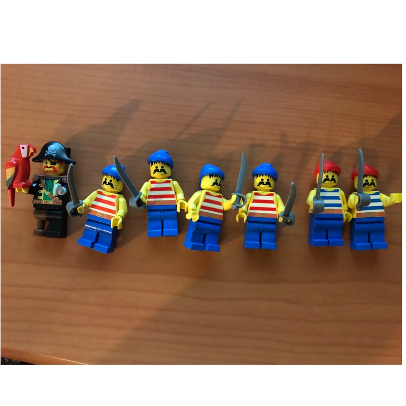 LEGO 6262 6285 6286 6289經典海盜人偶