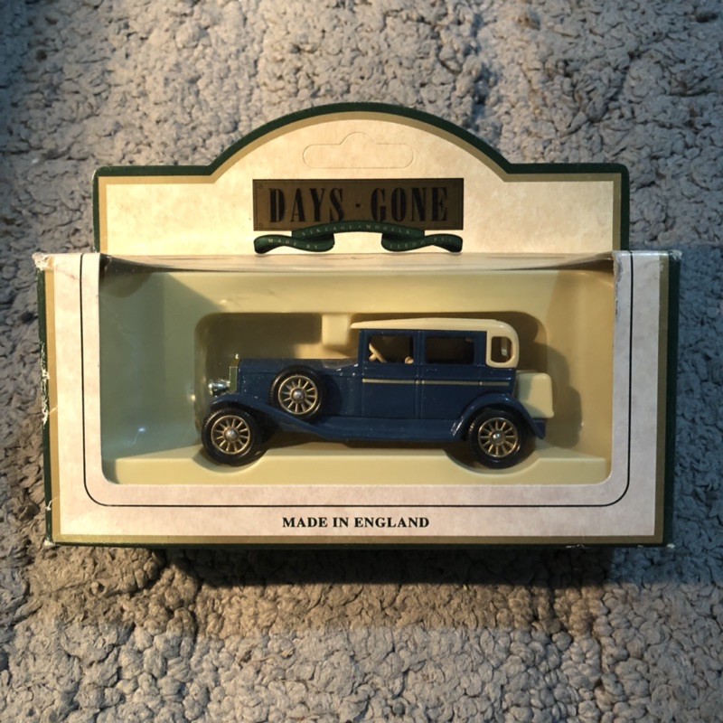 勞斯萊斯lledo模型車 Rolls Royce D Back Blue
